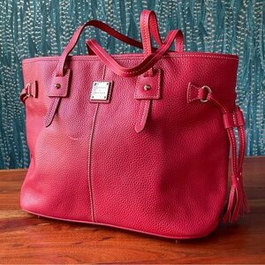 Dooney & Bourke Pebble Grain Leather Davis Tote Bag NWT